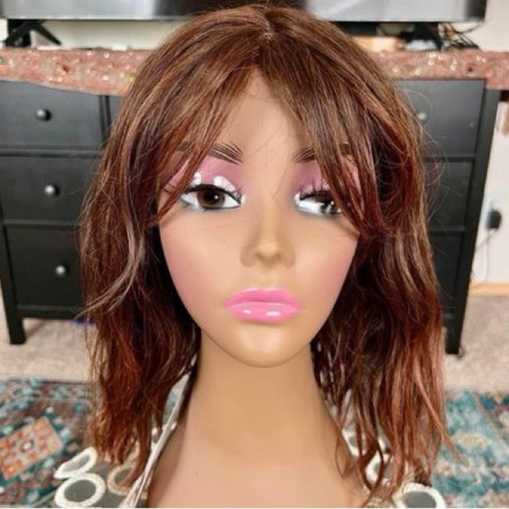 Lace front wig